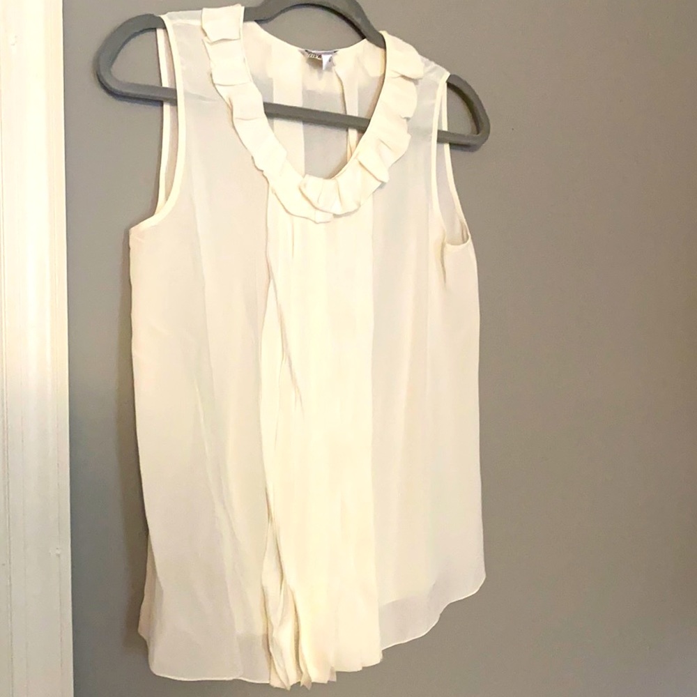 VINTAGE Oscar de la Renta 100% silk blouse